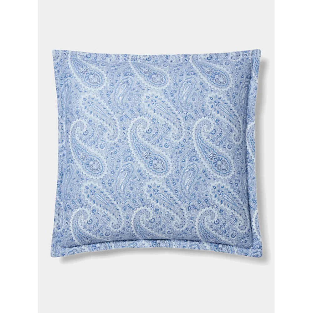 6 Pc Set Lauren Ralph Lauren Bantry Paisley Flannel King Duvet 3 Euro Shams